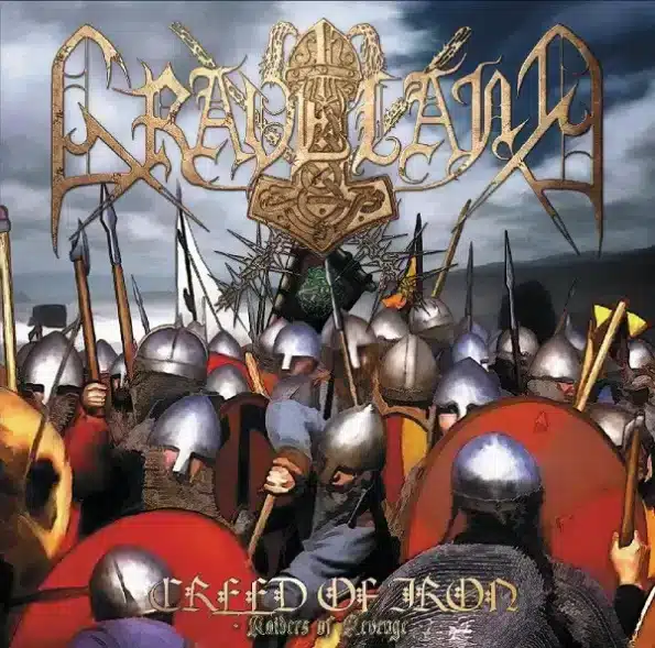 graveland creed of iron/raiders of revenge gatefold double lp