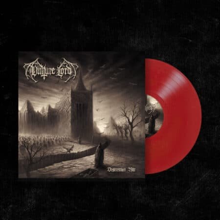 vulture lord desecration rite gatefold red lp