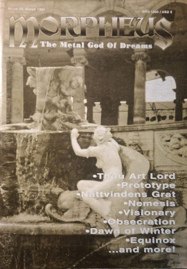 the sinister flame issue iii fanzine (second hand)