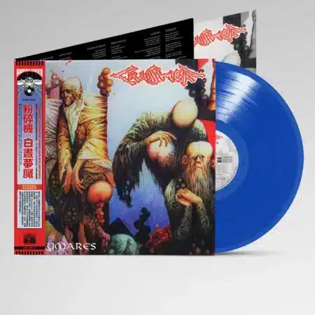 crusher daymares gatefold blue lp