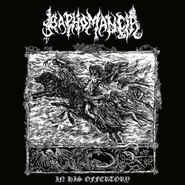 baphomancia in his offertory black lp