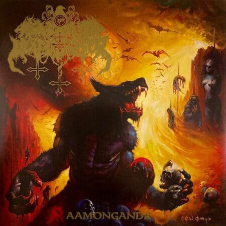 blood chalice the blasphemous psalms of cannibalism splatter lp (copy)