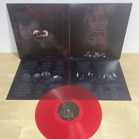 aegrus in manus satanas bloodred lp