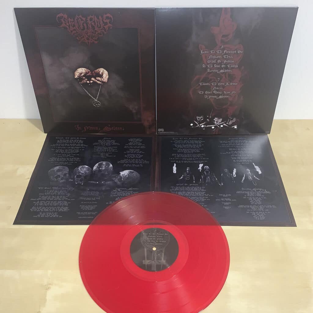 aegrus in manus satanas bloodred lp aegrus in manus satanas bloodred lp