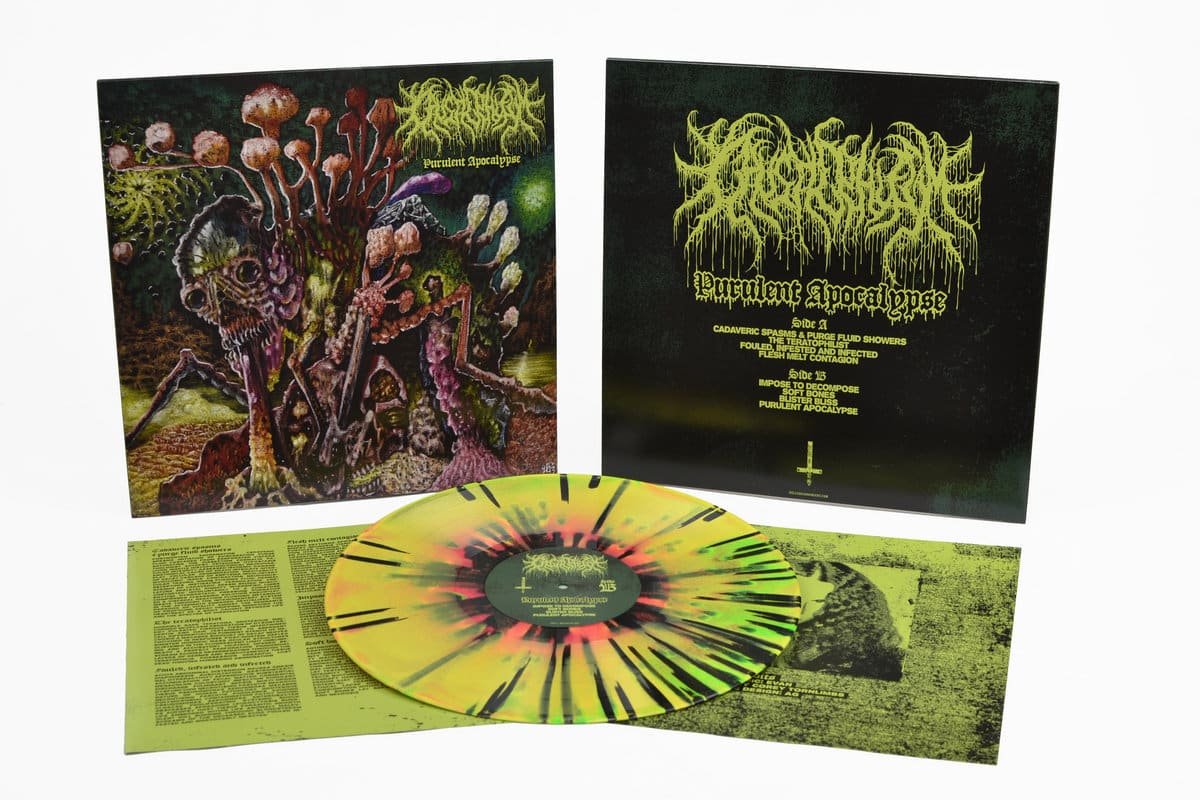caustic phlegm purulent apocalypse green lp caustic phlegm purulent apocalypse green lp