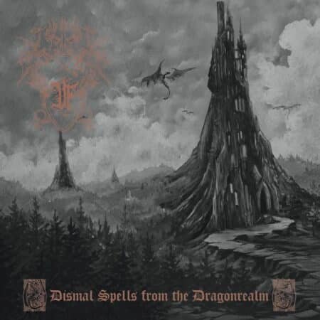 druadan forest / old sorcery split red cover cd (copy)