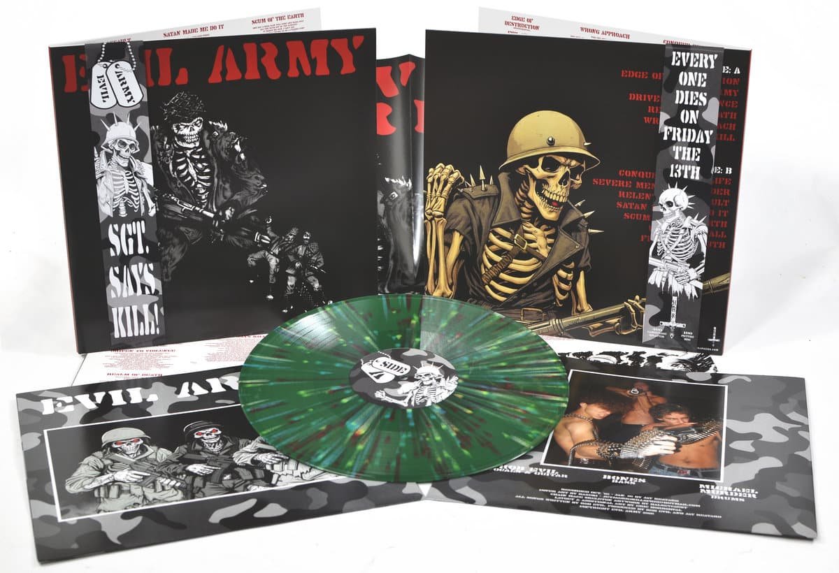 evil army evil army gatefold camouflage splatter lp evil army evil army gatefold camouflage splatter lp