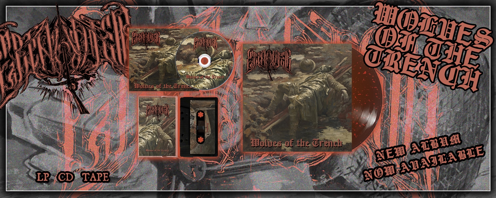 grenadier wolves of the trench cd