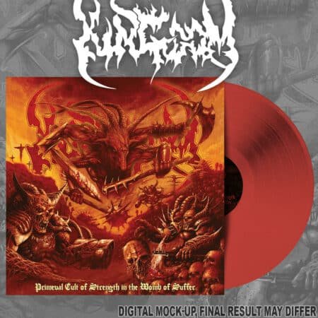 kingdom primeval cult of strenght in the womb of suffer bloodred lp