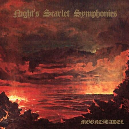 mooncitadel night's scarlet symphonies gatefold black lp