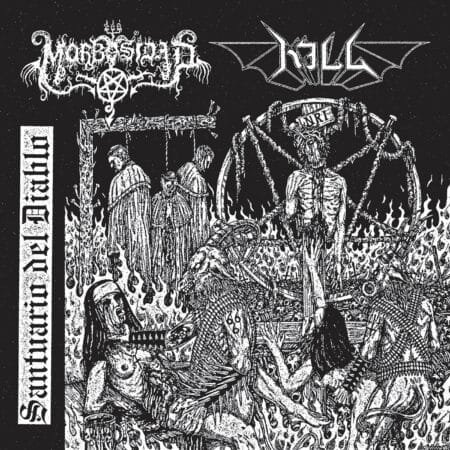 morbosidad/kill sanctuario del diablo black 7''ep