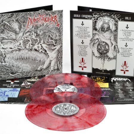 nunslaughter devils congeries vol.5 gatefold double marble lp