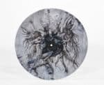 profanatica wreathed in dead angels milky clear lp with art on b side 12”mlp