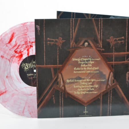 profanatica rotting incarnation of god marbled clear lp