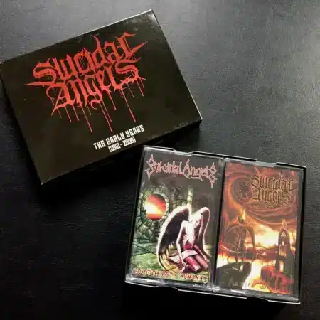 suicidal angels the early years 2001 2006 tape box
