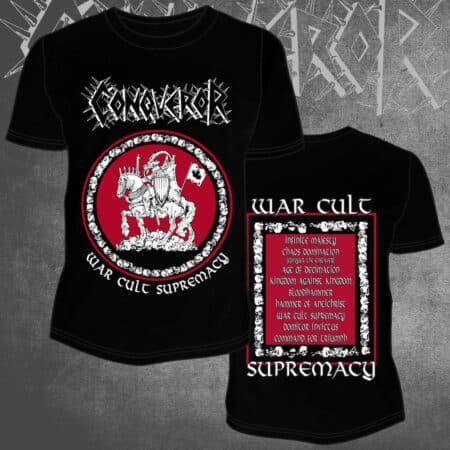 conqueror war cult supremacy tshirt