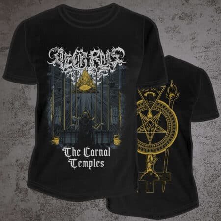 aegrus the carnal temples tshirt