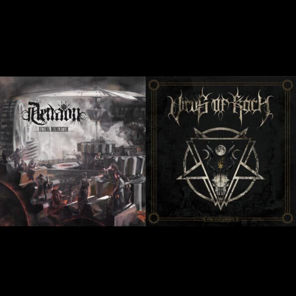aenaon / virus of koch ultima momentum / voro: forma mentis black 7''ep