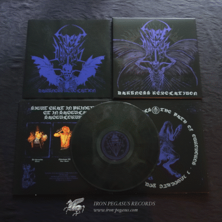 desaster 666 satan's soldiers syndicate gatefold grey lp (copy)