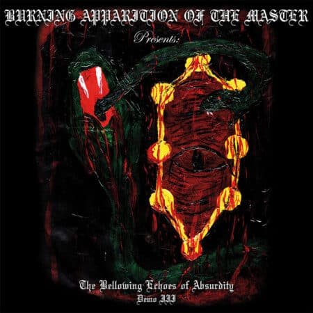 burning apparition of the master death invoking anti music black lp (copy)