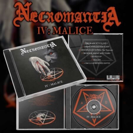 necromantia crossing the fiery path cd (copy)