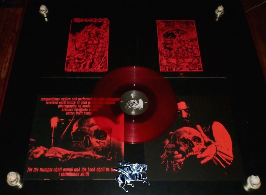 megiddo the holocaust messiah red lp megiddo the holocaust messiah red lp