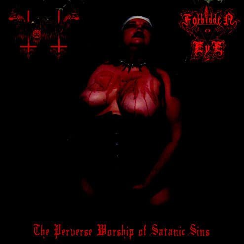 anal blasphemy / forbidden eye the perverse worship on satanic sins red/black splatter lp anal blasphemy / forbidden eye the perverse worship on satanic sins red/black splatter lp