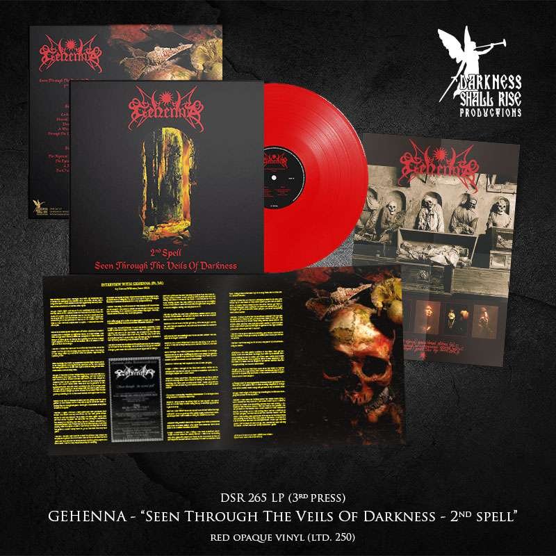 gehenna seen through the veils of darkness 2nd spell gatefold lp gehenna seen through the veils of darkness 2nd spell gatefold lp