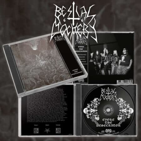 bestial mockery evoke the desecrator cd
