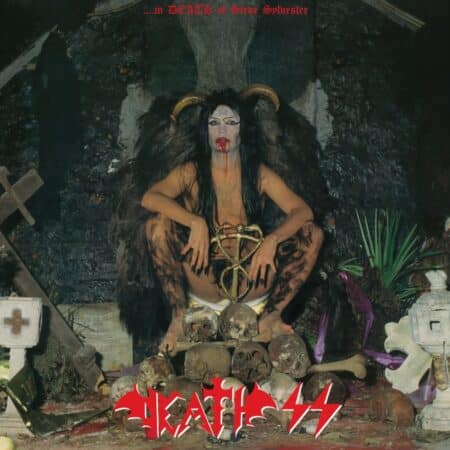 death ss .... in death of steve sylvester clear lp