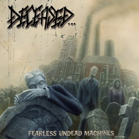 deceased fearless undead machines gatefold splatter double lp