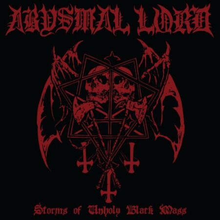abysmal lord storms of unholy black mass cd