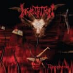 incantation blasphemy red & bone swirl lp
