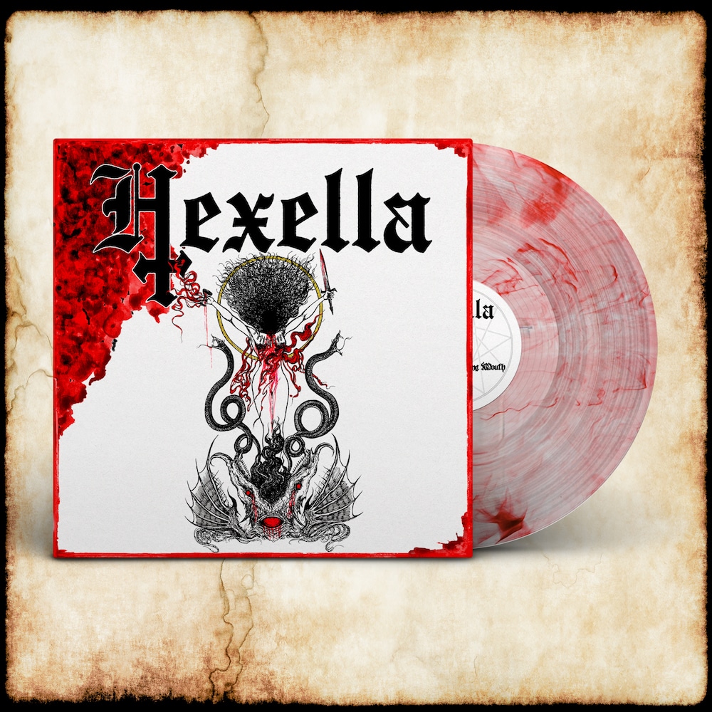 hexella the ancient gaping mouth bloodshoot color lp hexella the ancient gaping mouth bloodshoot color lp
